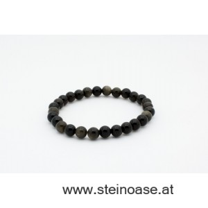 Armband Goldobsidian 6mm